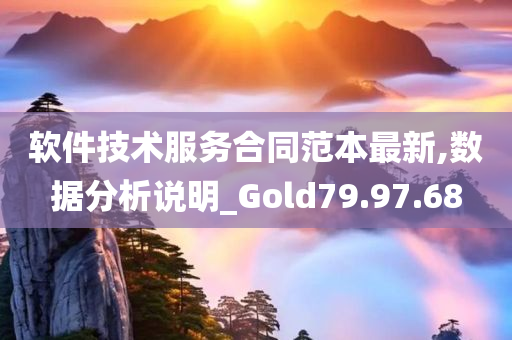 软件技术服务合同范本最新,数据分析说明_Gold79.97.68