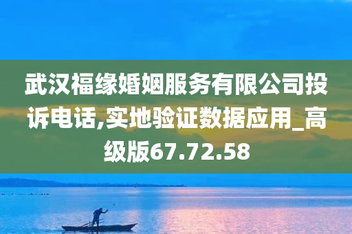 武汉福缘婚姻服务有限公司投诉电话,实地验证数据应用_高级版67.72.58