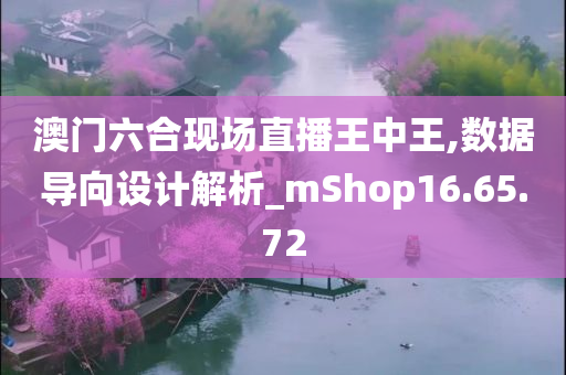 澳门六合现场直播王中王,数据导向设计解析_mShop16.65.72