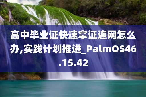 高中毕业证快速拿证连网怎么办,实践计划推进_PalmOS46.15.42