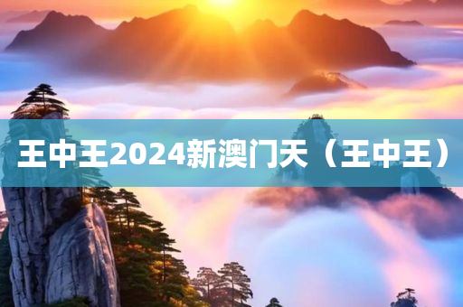 王中王2024新澳门天（王中王）