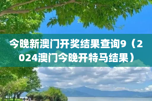 今晚新澳门开奖结果查询9（2024澳门今晚开特马结果）