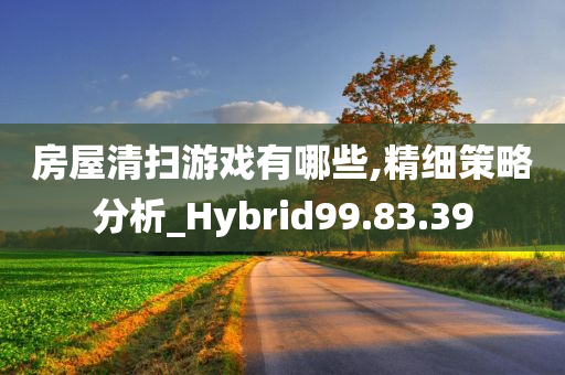 房屋清扫游戏有哪些,精细策略分析_Hybrid99.83.39