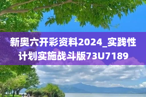 新奥六开彩资料2024_实践性计划实施战斗版73U7189