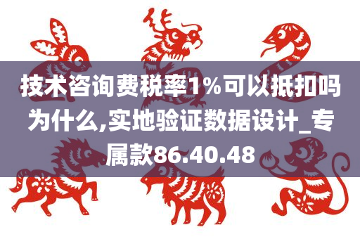 技术咨询费税率1%可以抵扣吗为什么,实地验证数据设计_专属款86.40.48