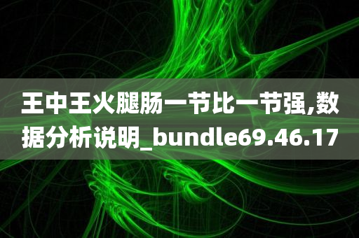 王中王火腿肠一节比一节强,数据分析说明_bundle69.46.17