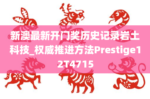 新澳最新开门奖历史记录岩土科技_权威推进方法Prestige12T4715