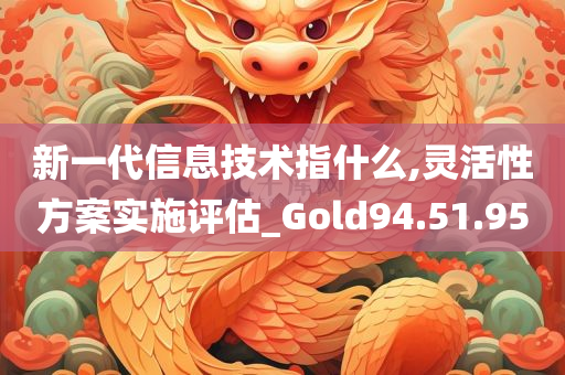 新一代信息技术指什么,灵活性方案实施评估_Gold94.51.95