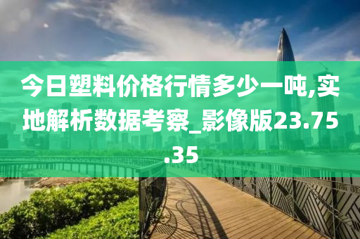 今日塑料价格行情多少一吨,实地解析数据考察_影像版23.75.35