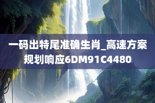 一码出特尾准确生肖_高速方案规划响应6DM91C4480