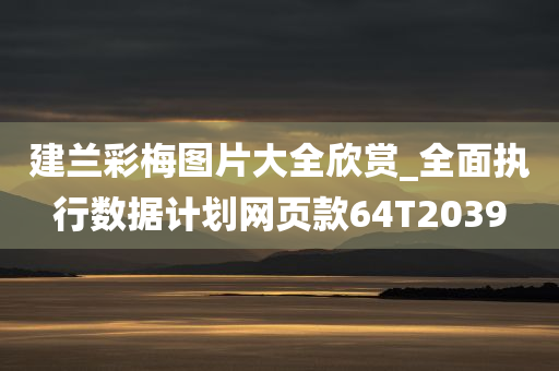 建兰彩梅图片大全欣赏_全面执行数据计划网页款64T2039