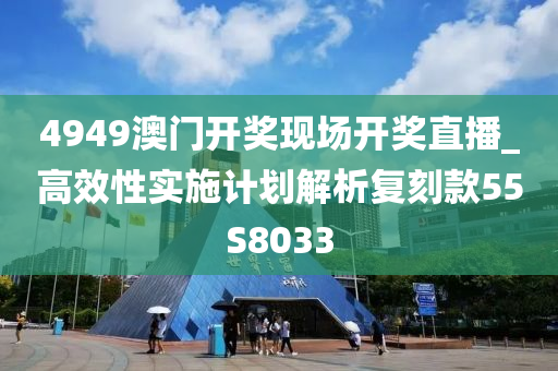 4949澳门开奖现场开奖直播_高效性实施计划解析复刻款55S8033