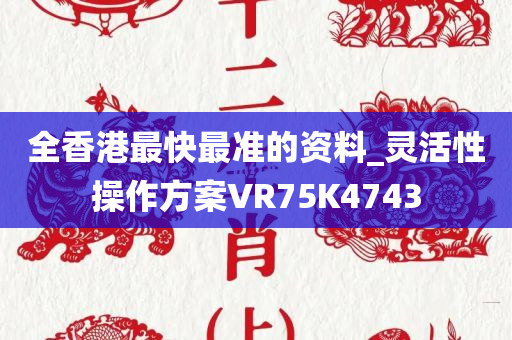 全香港最快最准的资料_灵活性操作方案VR75K4743