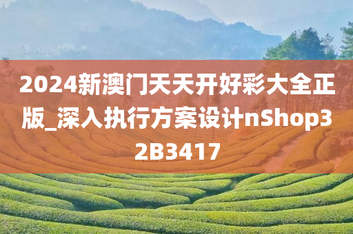 2024新澳门天天开好彩大全正版_深入执行方案设计nShop32B3417