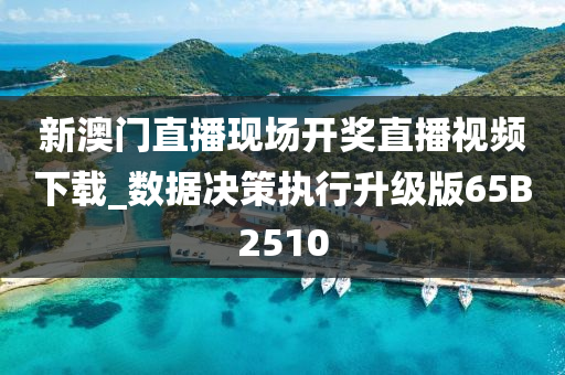 新澳门直播现场开奖直播视频下载_数据决策执行升级版65B2510