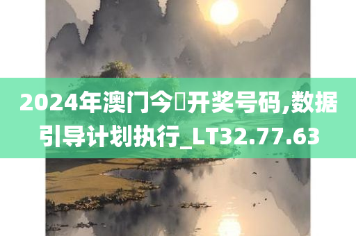 2024年澳门今脕开奖号码,数据引导计划执行_LT32.77.63