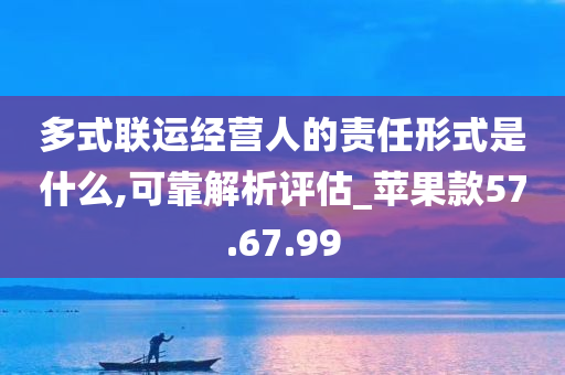 多式联运经营人的责任形式是什么,可靠解析评估_苹果款57.67.99