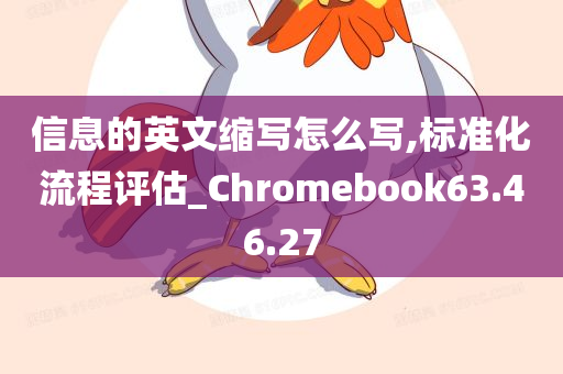 信息的英文缩写怎么写,标准化流程评估_Chromebook63.46.27