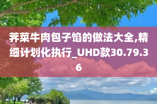 荠菜牛肉包子馅的做法大全,精细计划化执行_UHD款30.79.36