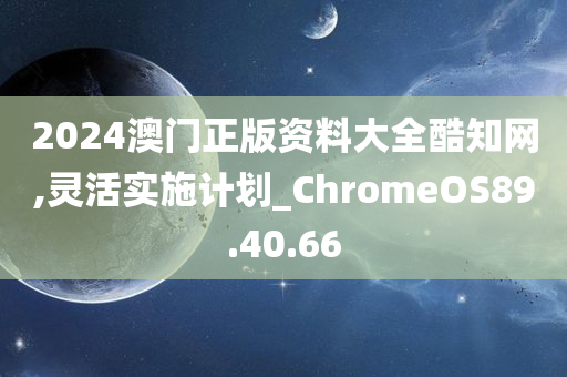 2024澳门正版资料大全酷知网,灵活实施计划_ChromeOS89.40.66