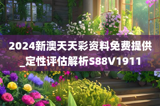 2024新澳天天彩资料免费提供_定性评估解析S88V1911