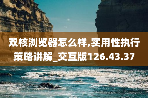 双核浏览器怎么样,实用性执行策略讲解_交互版126.43.37