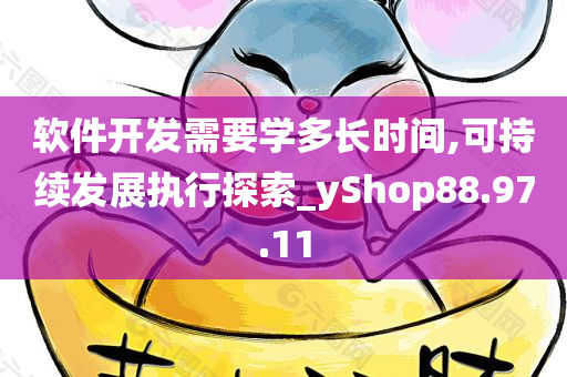 软件开发需要学多长时间,可持续发展执行探索_yShop88.97.11