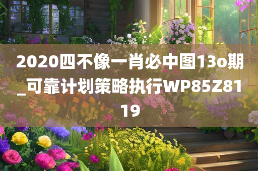 2020四不像一肖必中图13o期_可靠计划策略执行WP85Z8119