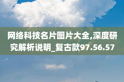 网络科技名片图片大全,深度研究解析说明_复古款97.56.57