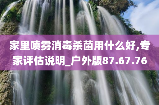 家里喷雾消毒杀菌用什么好,专家评估说明_户外版87.67.76