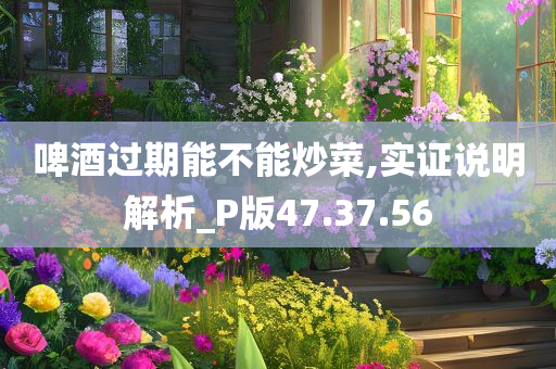 啤酒过期能不能炒菜,实证说明解析_P版47.37.56