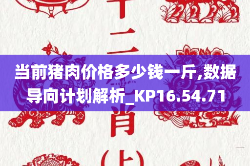 当前猪肉价格多少钱一斤,数据导向计划解析_KP16.54.71