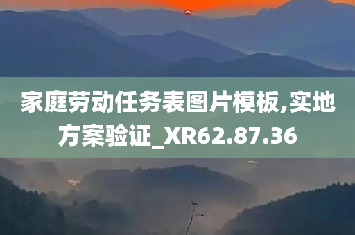 家庭劳动任务表图片模板,实地方案验证_XR62.87.36