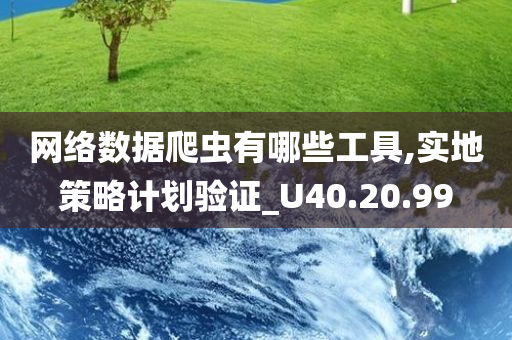 网络数据爬虫有哪些工具,实地策略计划验证_U40.20.99