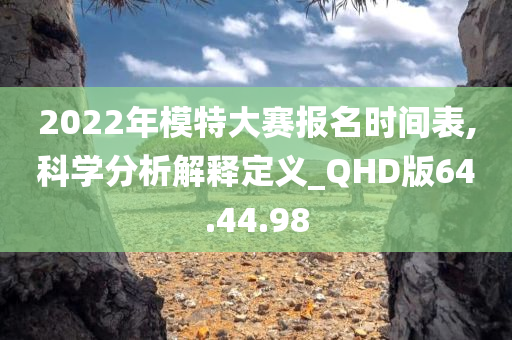 2022年模特大赛报名时间表,科学分析解释定义_QHD版64.44.98