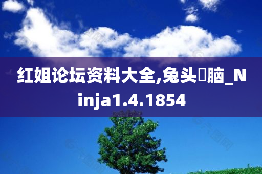 红姐论坛资料大全,兔头麞脑_Ninja1.4.1854