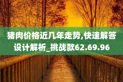 猪肉价格近几年走势,快速解答设计解析_挑战款62.69.96