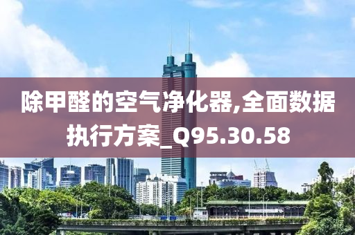 除甲醛的空气净化器,全面数据执行方案_Q95.30.58