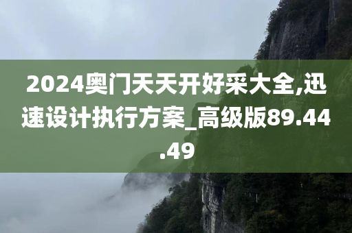 2024奥门天天开好采大全,迅速设计执行方案_高级版89.44.49