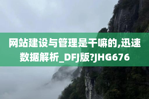 网站建设与管理是干嘛的,迅速数据解析_DFJ版?JHG676