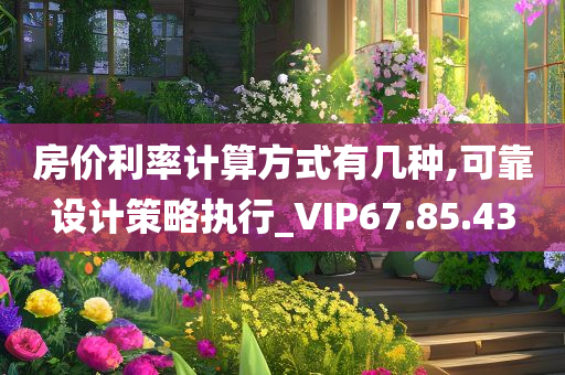 房价利率计算方式有几种,可靠设计策略执行_VIP67.85.43