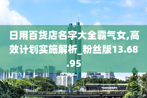 日用百货店名字大全霸气女,高效计划实施解析_粉丝版13.68.95