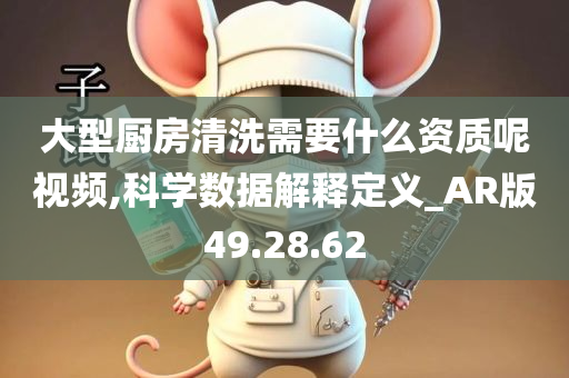 大型厨房清洗需要什么资质呢视频,科学数据解释定义_AR版49.28.62