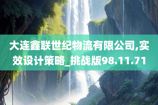 大连鑫联世纪物流有限公司,实效设计策略_挑战版98.11.71