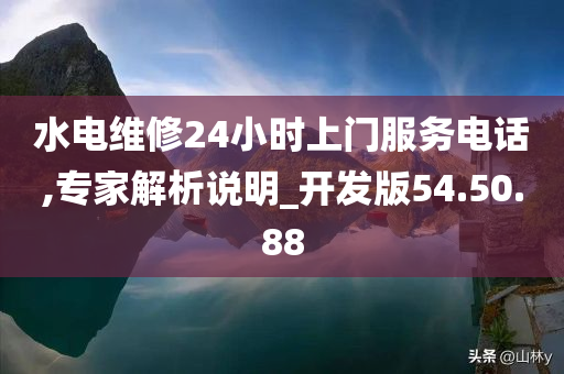 水电维修24小时上门服务电话,专家解析说明_开发版54.50.88