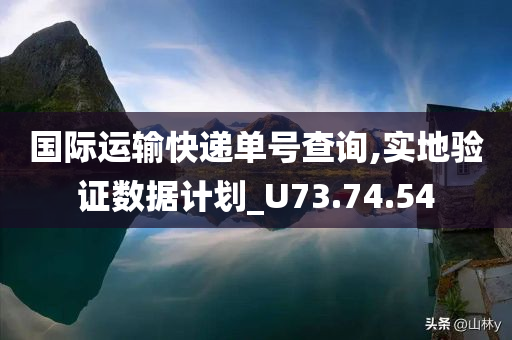 国际运输快递单号查询,实地验证数据计划_U73.74.54