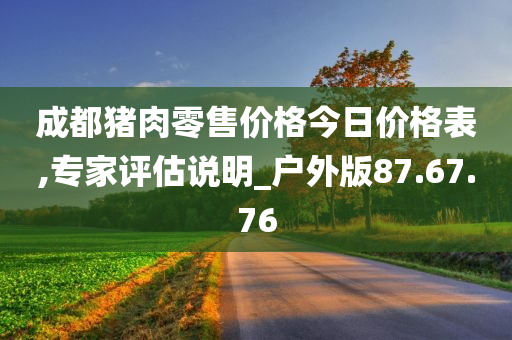 成都猪肉零售价格今日价格表,专家评估说明_户外版87.67.76