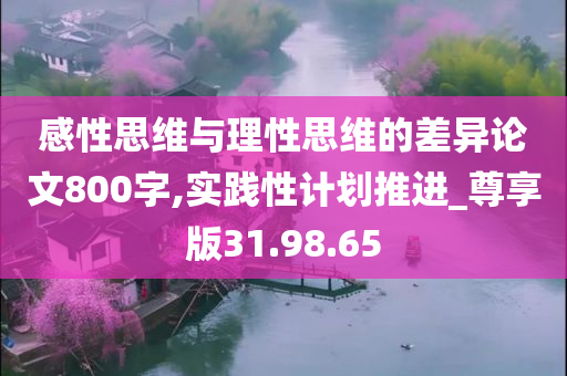 感性思维与理性思维的差异论文800字,实践性计划推进_尊享版31.98.65