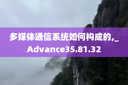 多媒体通信系统如何构成的,_Advance35.81.32