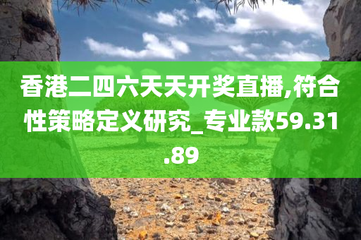 香港二四六天天开奖直播,符合性策略定义研究_专业款59.31.89